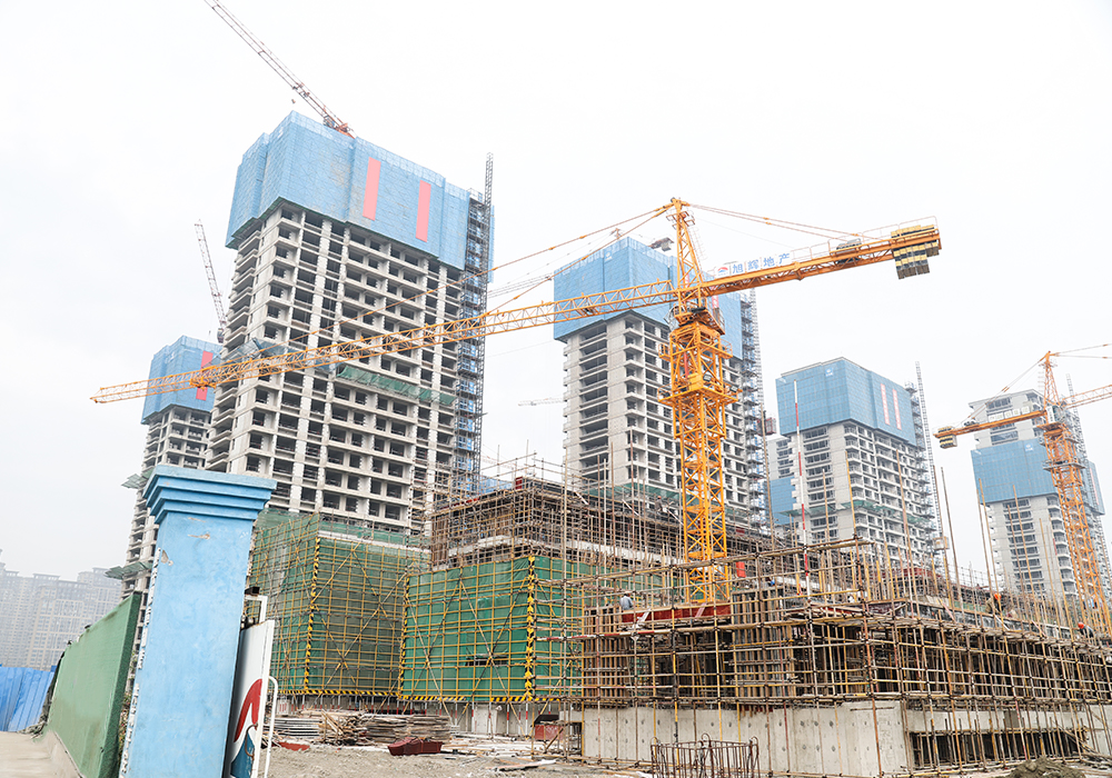 QTZ200 (6030、7020) Topkit Tower Crane 10/12T Chiều dài Jib 60/70m